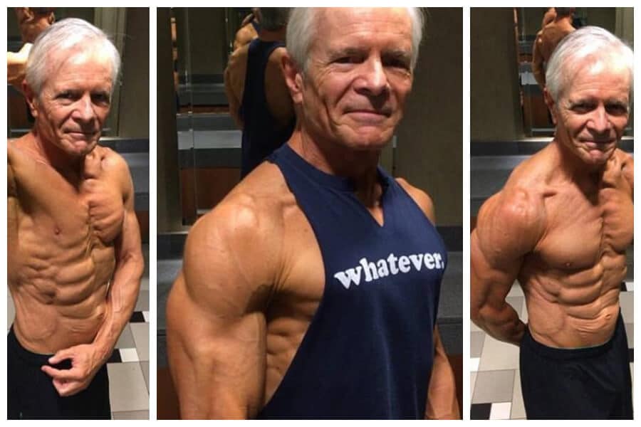Incredible! 68-Year-Old Former Marine Has Remarkable Abs!