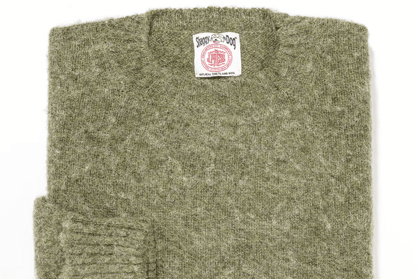 Shetland wool sweater