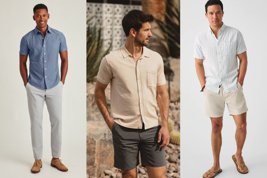 How to Style a Short Sleeve Button Up