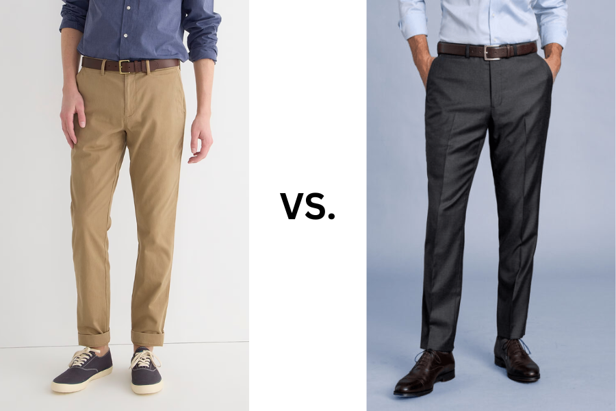 Chinos vs. Slacks – How to Decide Between the Two
