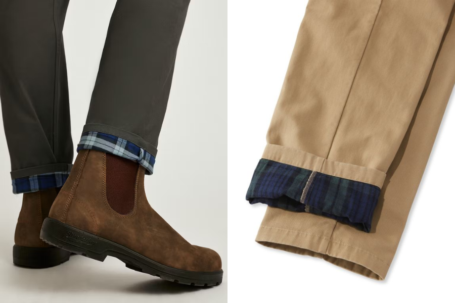 Flannel Lined Chinos - Winter's Style Cheat Code