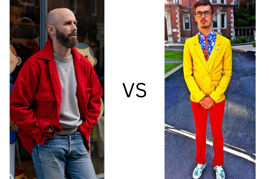 how to dress with bold colors